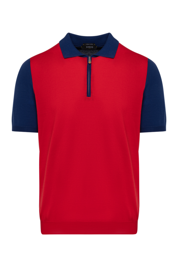 Svevo man men's red cotton polo buy with prices and photos 179404 - photo 1