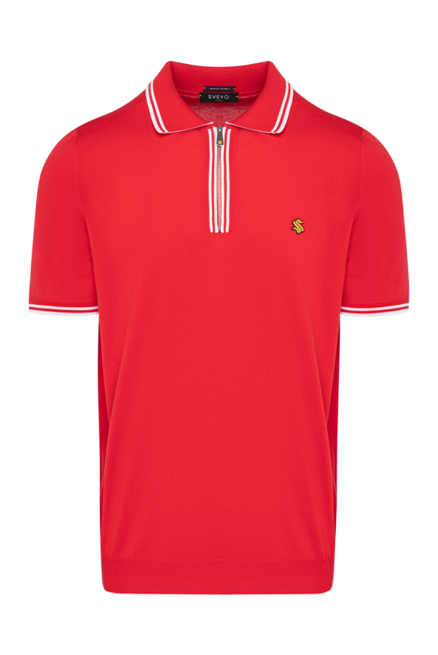 Svevo man men's red cotton polo buy with prices and photos 179405 - photo 1