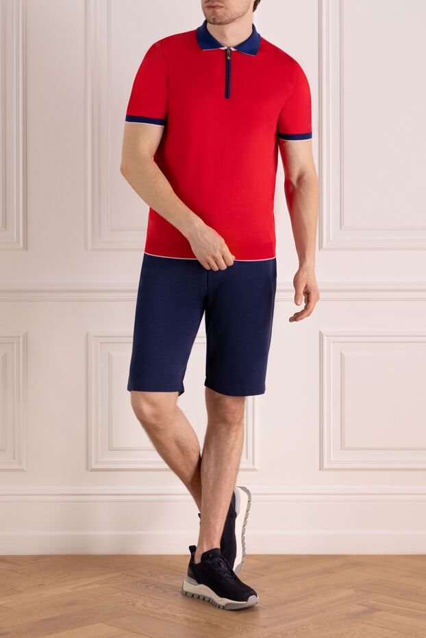 Svevo man men's red cotton polo buy with prices and photos 179407 - photo 2