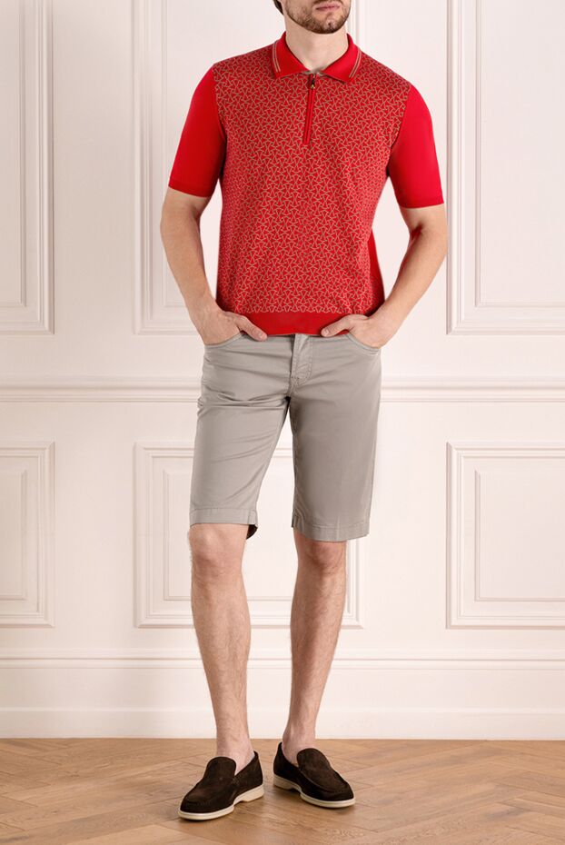 Svevo man men's red cotton polo buy with prices and photos 179417 - photo 2