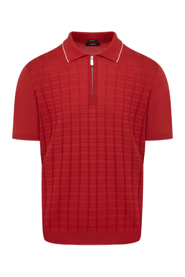 Svevo man men's red cotton polo buy with prices and photos 179418 - photo 1