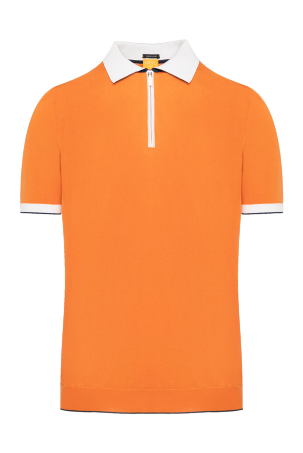 Svevo man men's orange cotton polo buy with prices and photos 179420 - photo 1