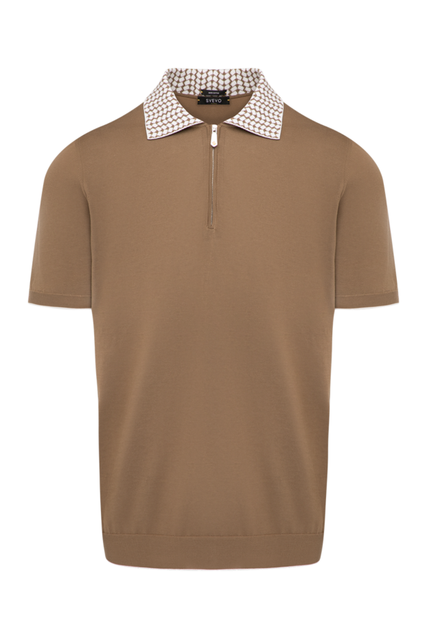 Svevo man men's brown cotton polo buy with prices and photos 179424 - photo 1