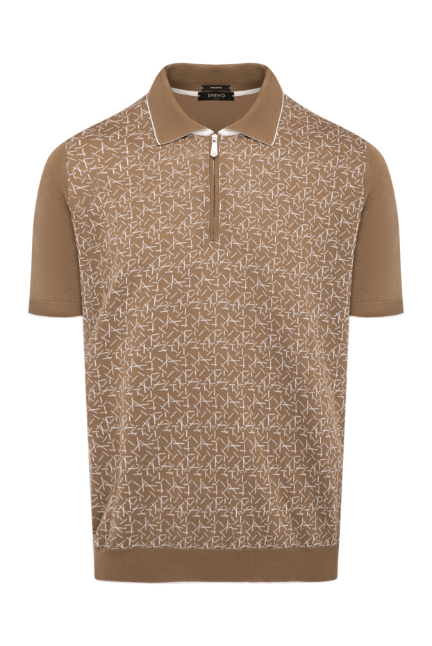 Svevo man men's brown cotton polo buy with prices and photos 179428 - photo 1