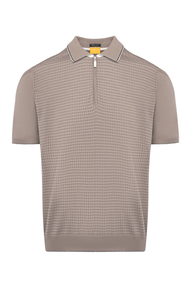 Svevo man men's beige cotton polo buy with prices and photos 179429 - photo 1