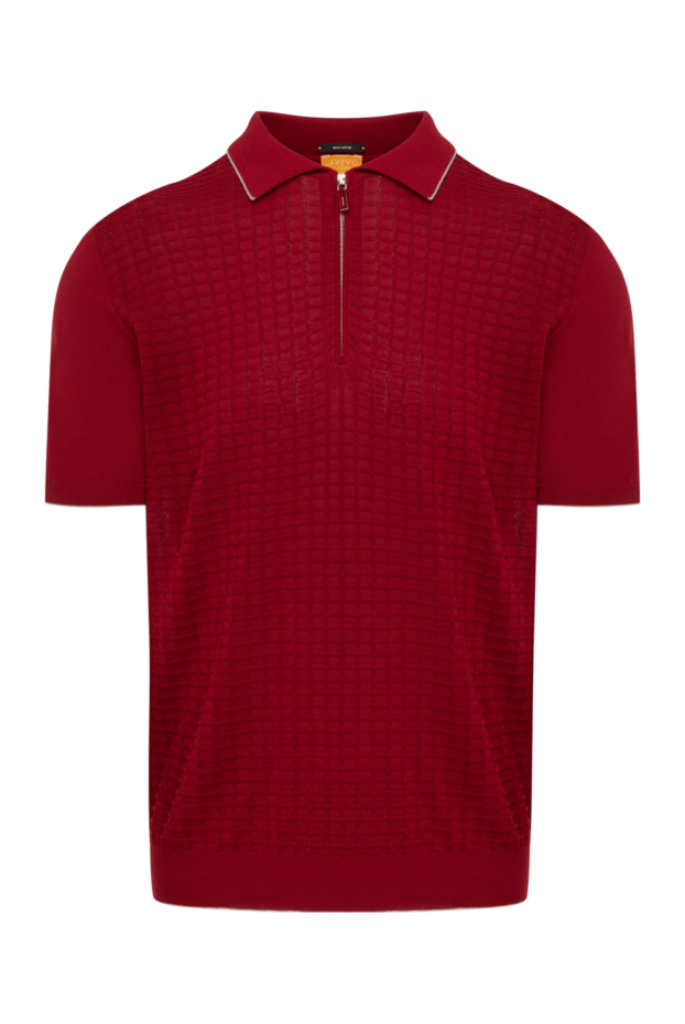 Svevo man men's red cotton polo buy with prices and photos 179434 - photo 1