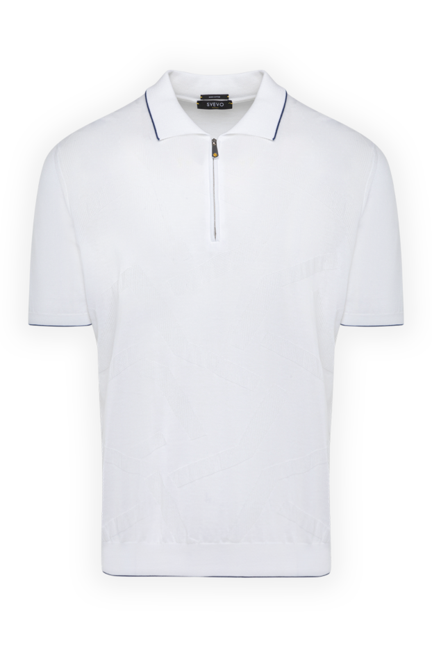 Svevo man men's white cotton polo buy with prices and photos 179442 - photo 1