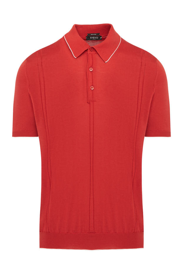 Svevo man men's red cotton polo buy with prices and photos 179458 - photo 1