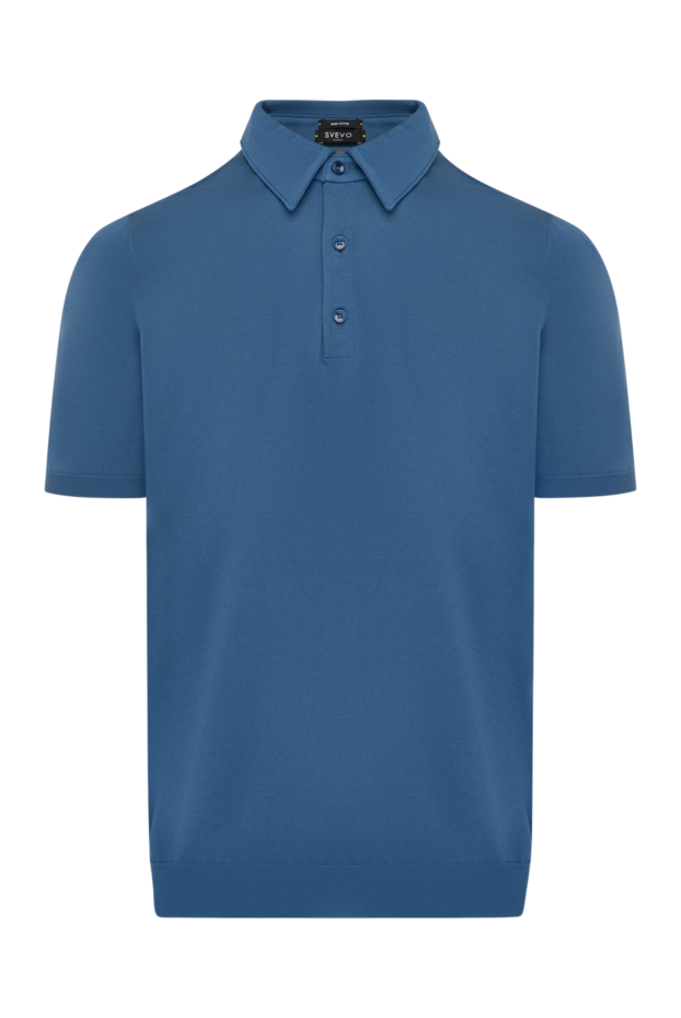 Svevo man men's blue cotton polo buy with prices and photos 179466 - photo 1