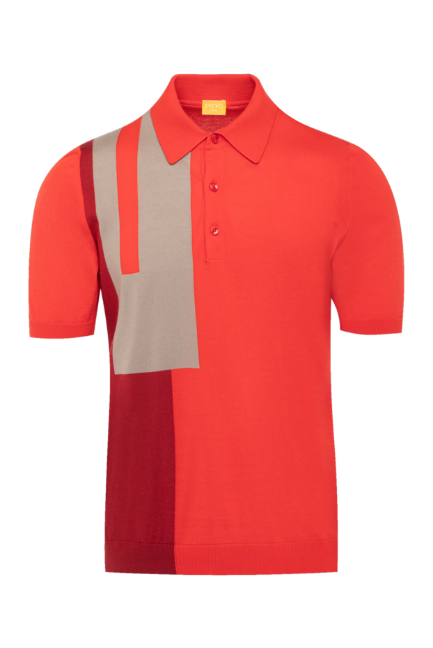 Svevo man men's red cotton polo buy with prices and photos 179488 - photo 1