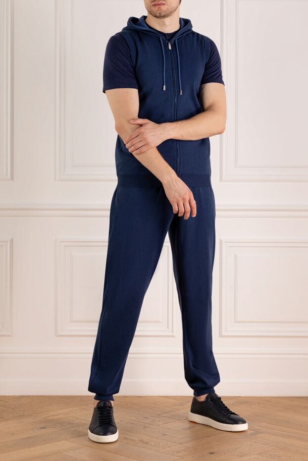 Svevo walking suit blue made of cotton 179545 - photo 2