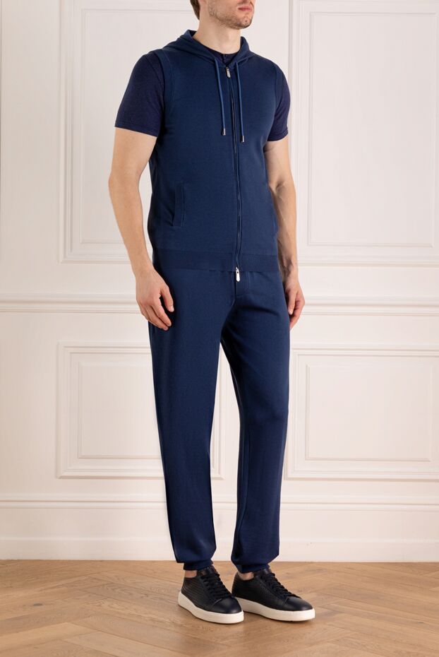Svevo walking suit blue made of cotton 179545 - photo 3