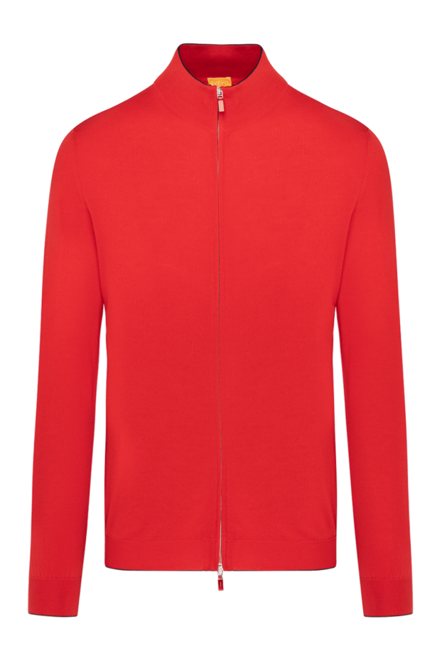 Svevo man men's red cotton cardigan buy with prices and photos 179564 - photo 1