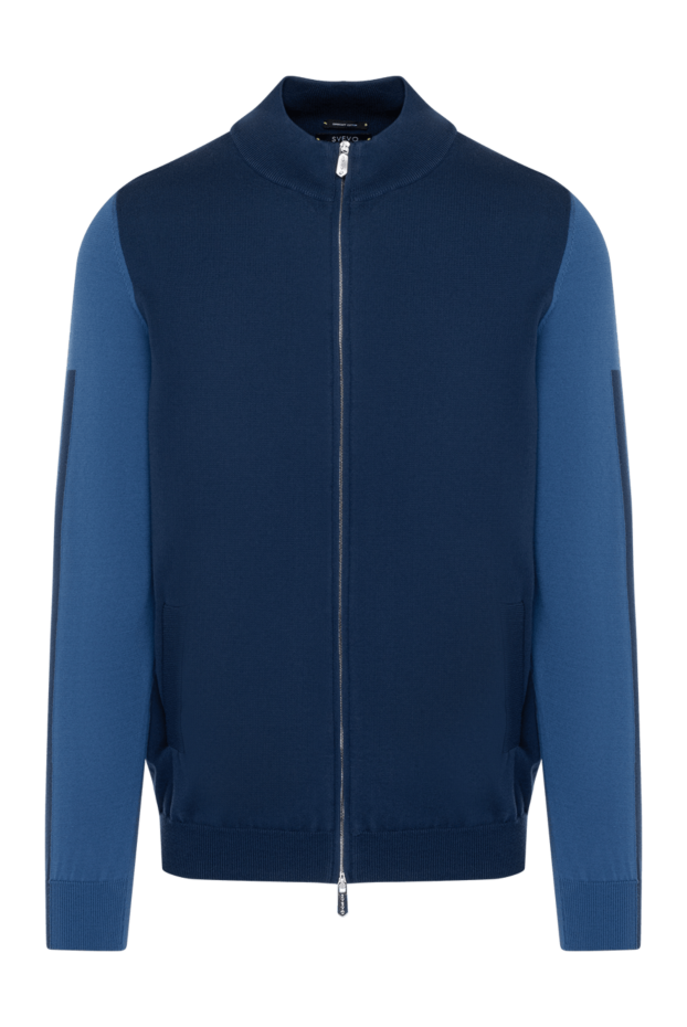 Svevo man men's blue cotton cardigan buy with prices and photos 179566 - photo 1