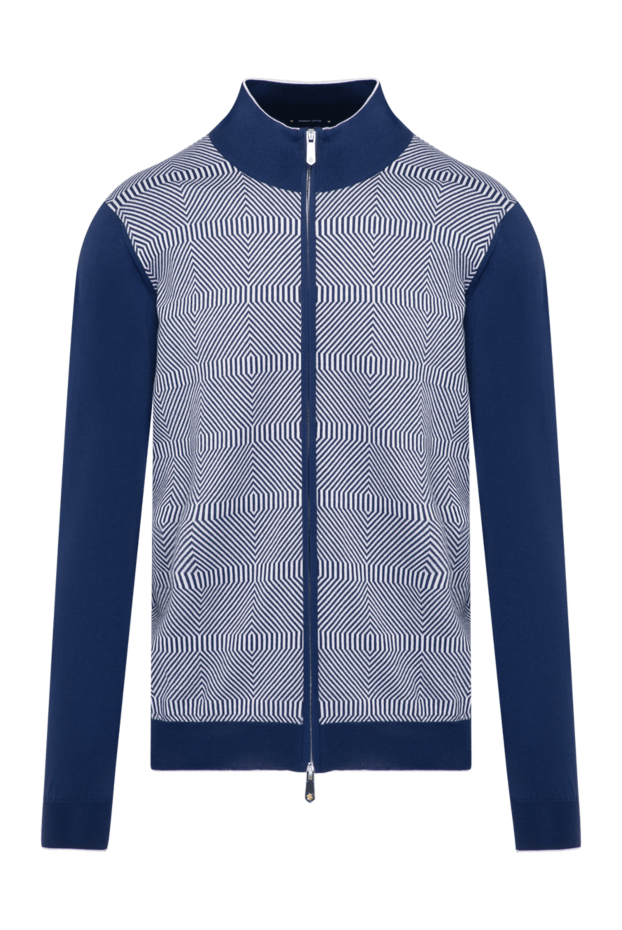 Svevo man men's blue cotton cardigan buy with prices and photos 179572 - photo 1