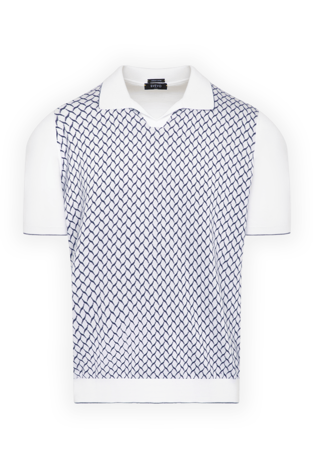 Svevo man men's white cotton polo buy with prices and photos 179575 - photo 1