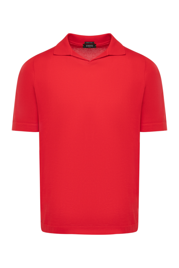 Svevo man men's red cotton polo buy with prices and photos 179580 - photo 1