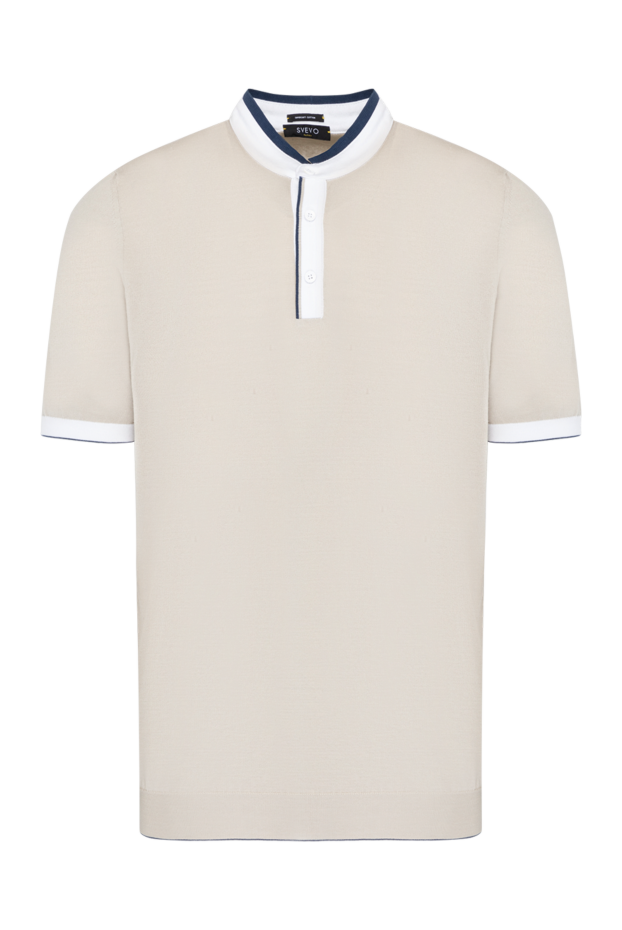 Svevo man men's beige cotton polo buy with prices and photos 179583 - photo 1