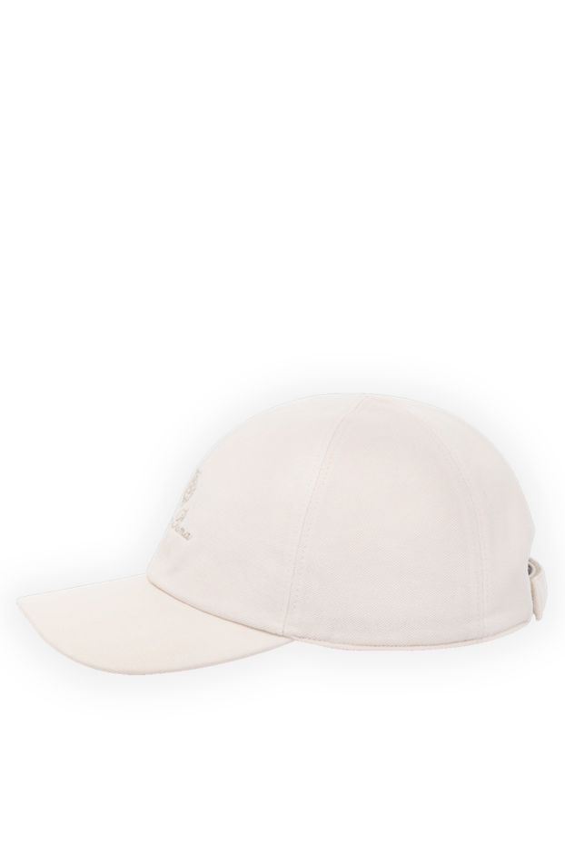Loro Piana men's beige cap made of cotton 179704 - photo 3
