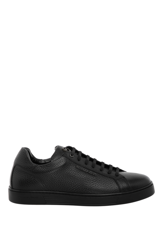 Stefano Ricci black men's snickers made of genuine leather 179718 - photo 1