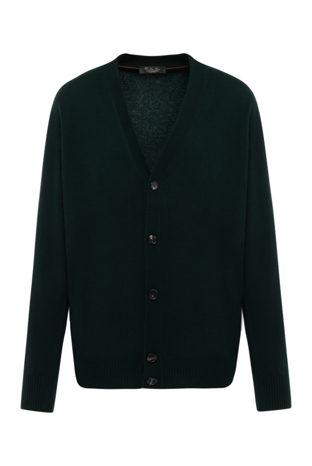 Loro Piana black cashmere cardigan for men 179856 - photo 1
