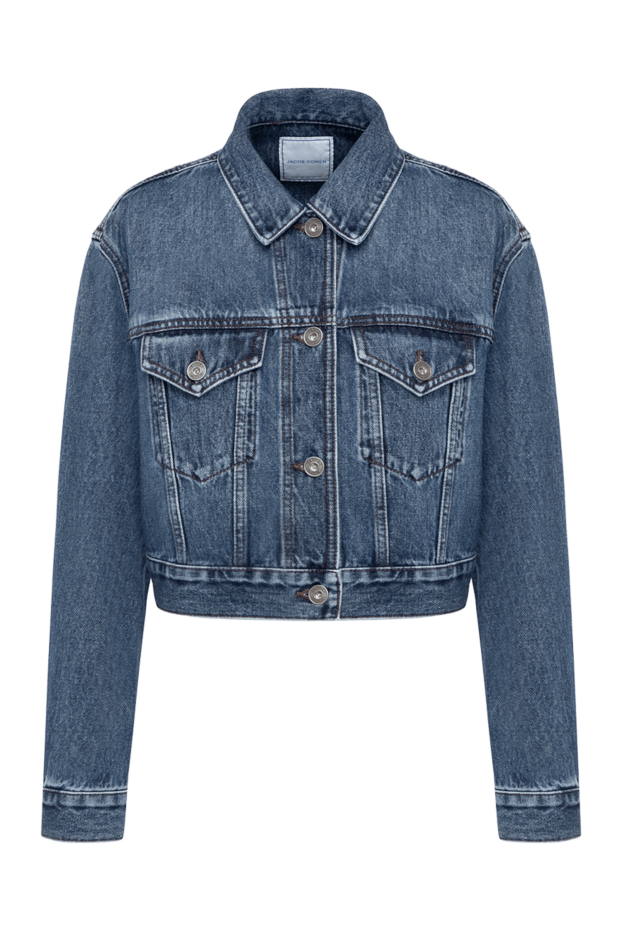 Jacob Cohen women's denim blue jacket made of cotton 179896 - photo 1