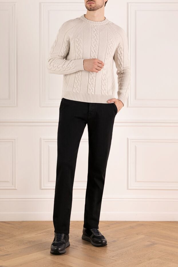 Jacob Cohen black skinny jeans with a classic fit and smooth texture 179901 - photo 2