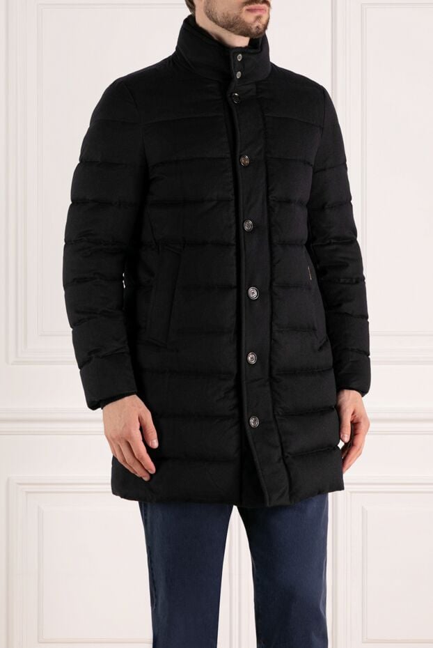 Moorer men's blue cashmere jacket 180024 - photo 3