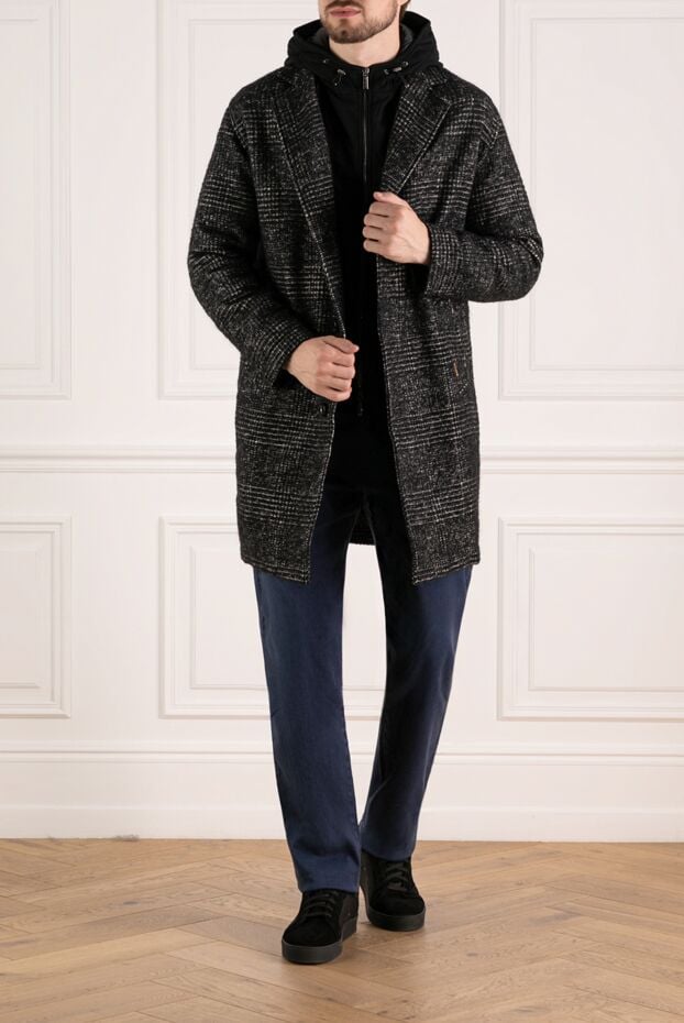 Moorer black men's coat 180050 - photo 2