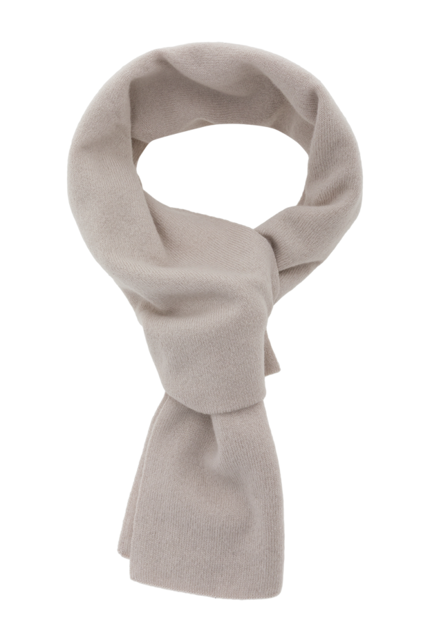 Moorer soft cashmere scarf for men beige 180171 - photo 1