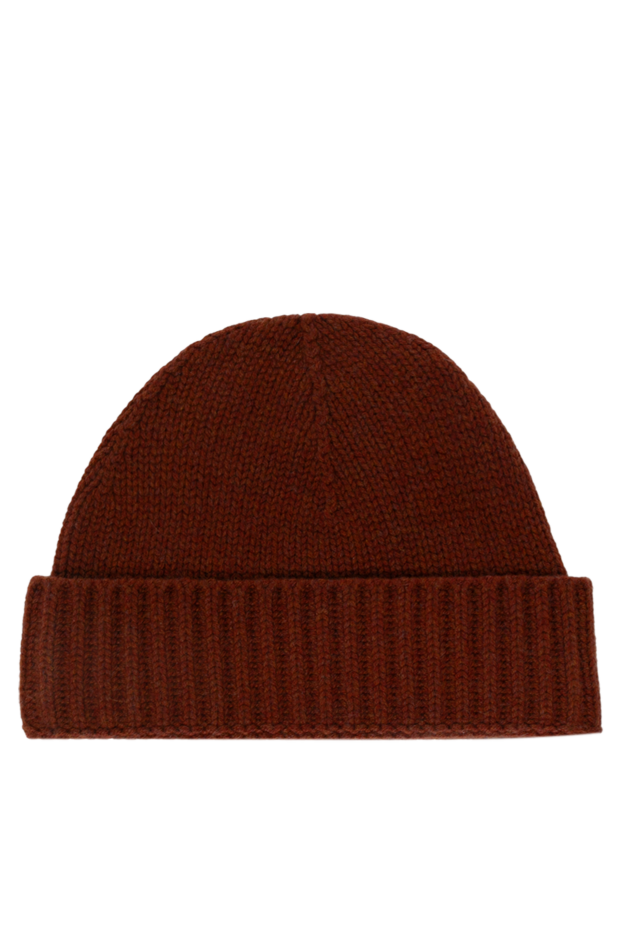 Moorer men's burgundy cashmere hat 180253 - photo 3
