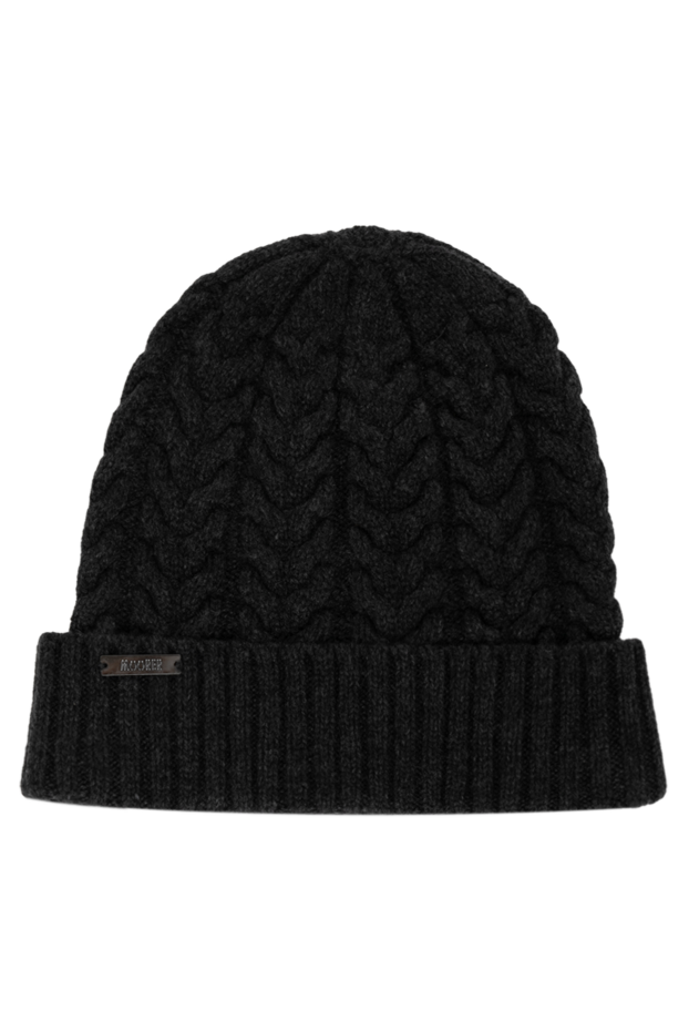 Moorer women's gray cashmere hat 180305 - photo 1