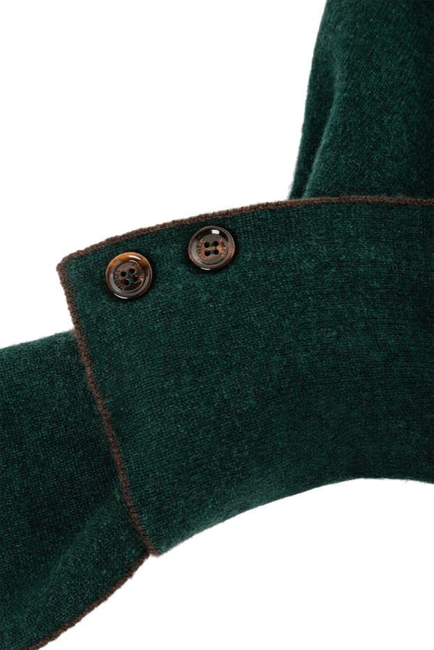 Moorer cashmere scarf for men green 180312 - photo 3