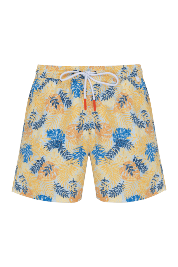 Isaia yellow men's beach shorts. 180420 - photo 1