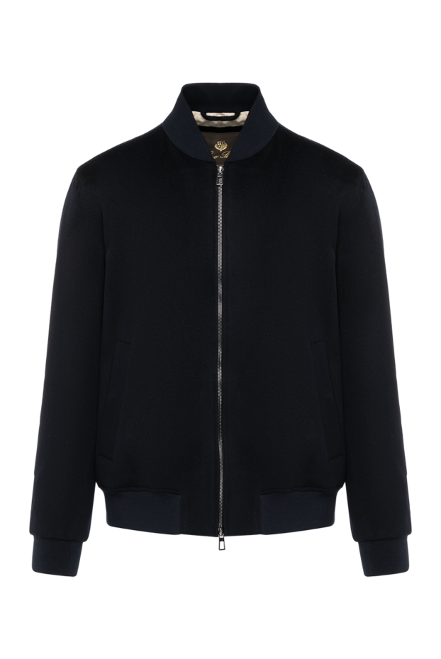 Loro Piana soft men's blue cashmere jacket 180424 - photo 1