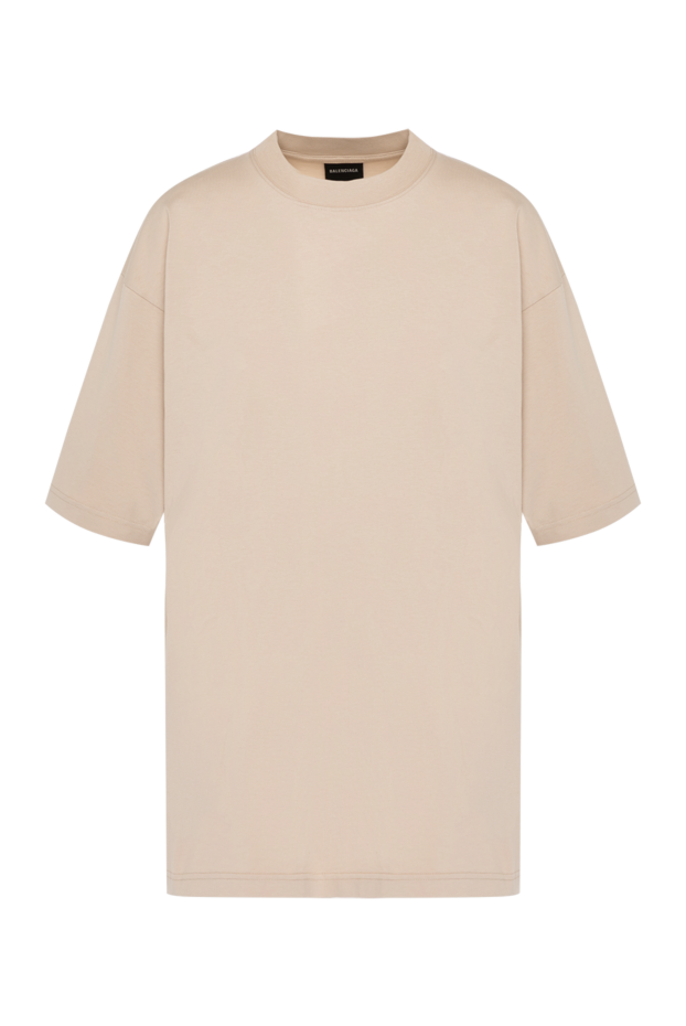 Balenciaga beige cotton t-shirt for women 180457 - photo 1