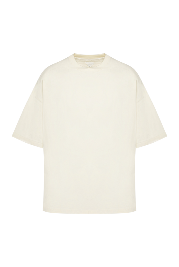 Bottega Veneta oversize t-shirt for men light yellow 180463 - photo 1