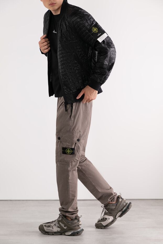Stone Island jacket for men cropped quilted black 180579 - photo 2