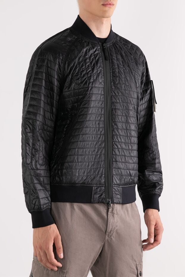 Stone Island jacket for men cropped quilted black 180579 - photo 3