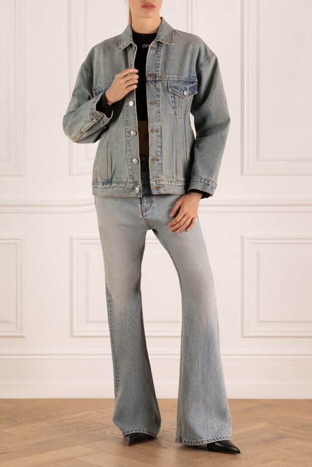 Balenciaga denim jacket for women made of cotton 180614 - photo 3
