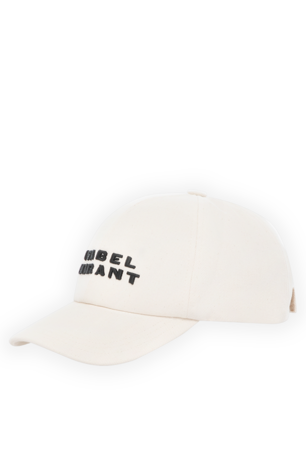 Isabel Marant women's light-colored baseball cap with 3d embroidery 180630 - photo 3