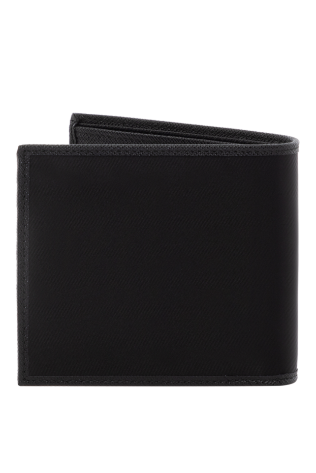 Prada men's black leather wallet 180660 - photo 3