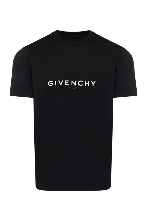 Givenchy classic black t-shirt with white branding 180684 - photo 1