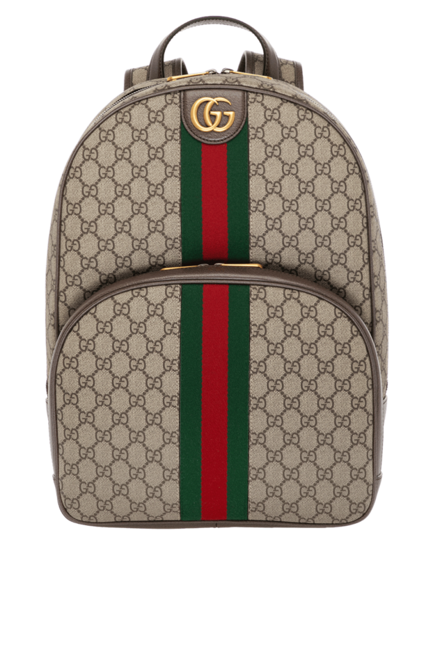 Gucci рюкзак чоловічий ophidia бежевий 180726 - фото 1