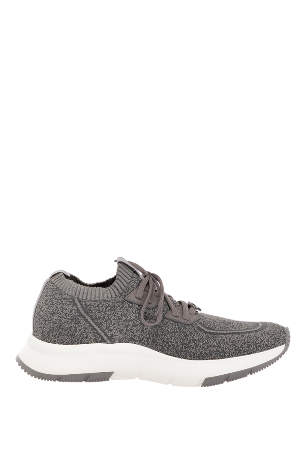 Gianvito Rossi glover men's sneakers with logo gray 180843 - photo 1