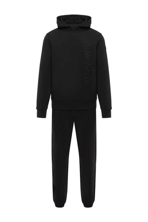 Moncler black men's walking suit with logo 180847 - photo 1