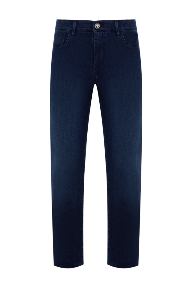 Stefano Ricci men's blue jeans with logo 180887 - photo 1