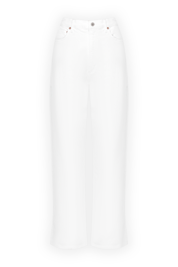 Citizens of Humanity women's white, heavyweight cotton, five-pocket jeans 181075 - photo 1