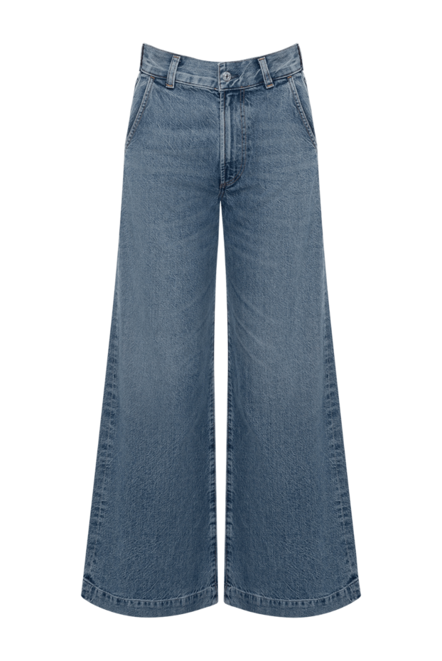 Citizens of Humanity women's wide blue jeans made of cotton and lyocell 181083 - photo 1