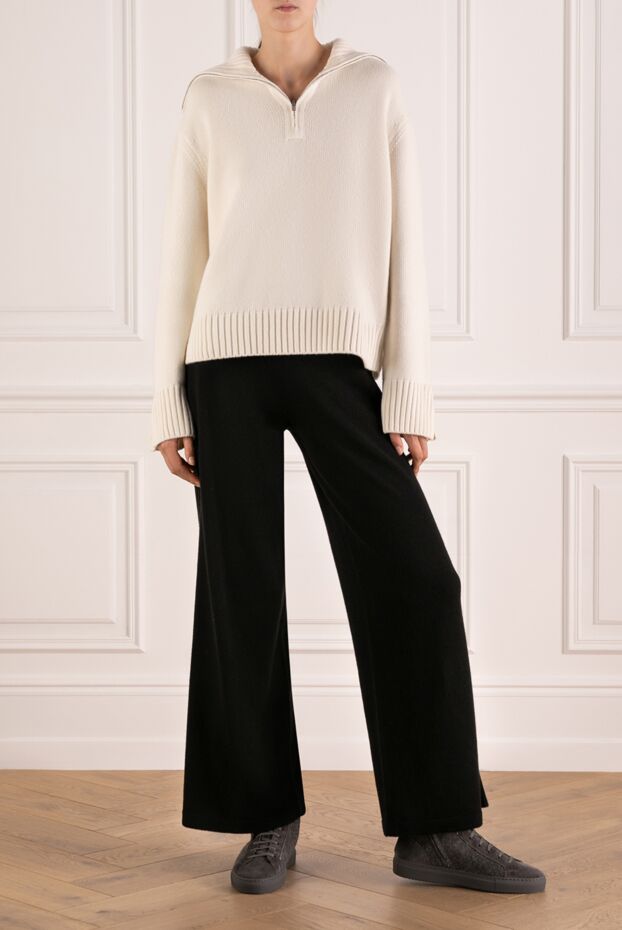 D.Exterior women's black wide leg pants 181094 - photo 2